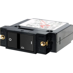 40A black electrical circuit breaker switch