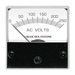 Analog AC voltmeter 0 to 250 volts