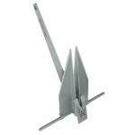 Fortress boat anchor, aluminum construction.
