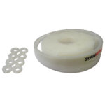 White circular Scanstrut marine cable seal kit