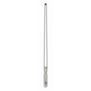 Marine VHF antenna with metal base