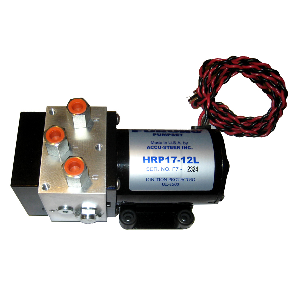 Hydraulic pump with wiring harness