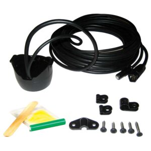 Marine transducer installation kit with components