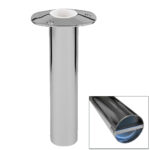 Chrome mail tube with secure lock