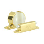 Gold marine rod holder mount