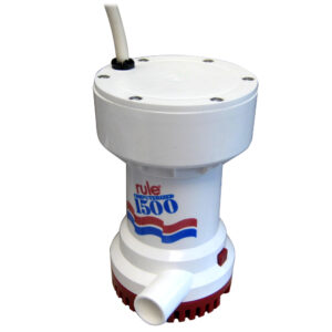Rule 1500 computerized bilge pump.