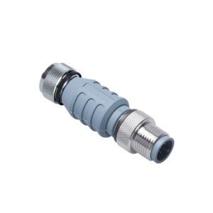 Metal and plastic industrial connector