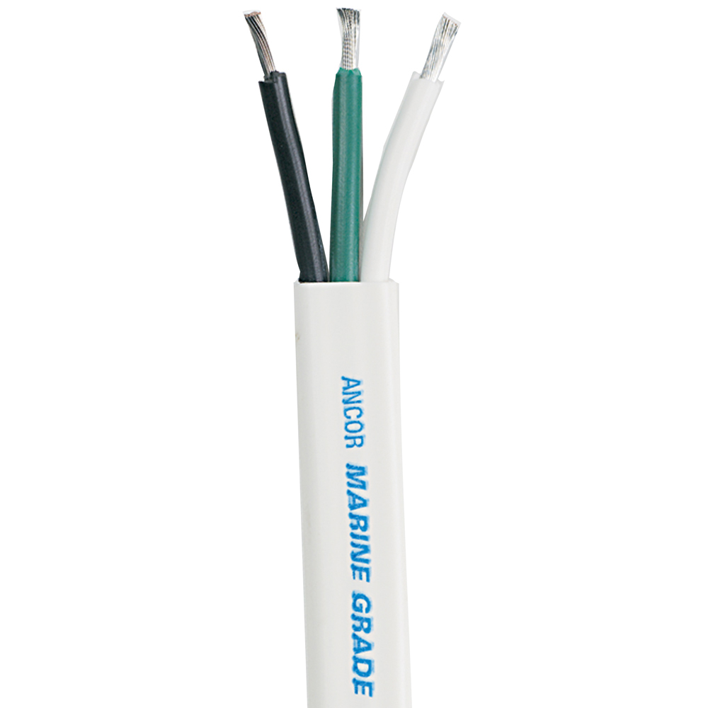 Marine grade cable with exposed wires
