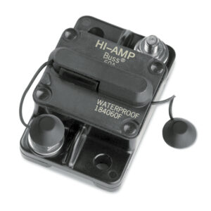 Waterproof 50A circuit breaker with cap