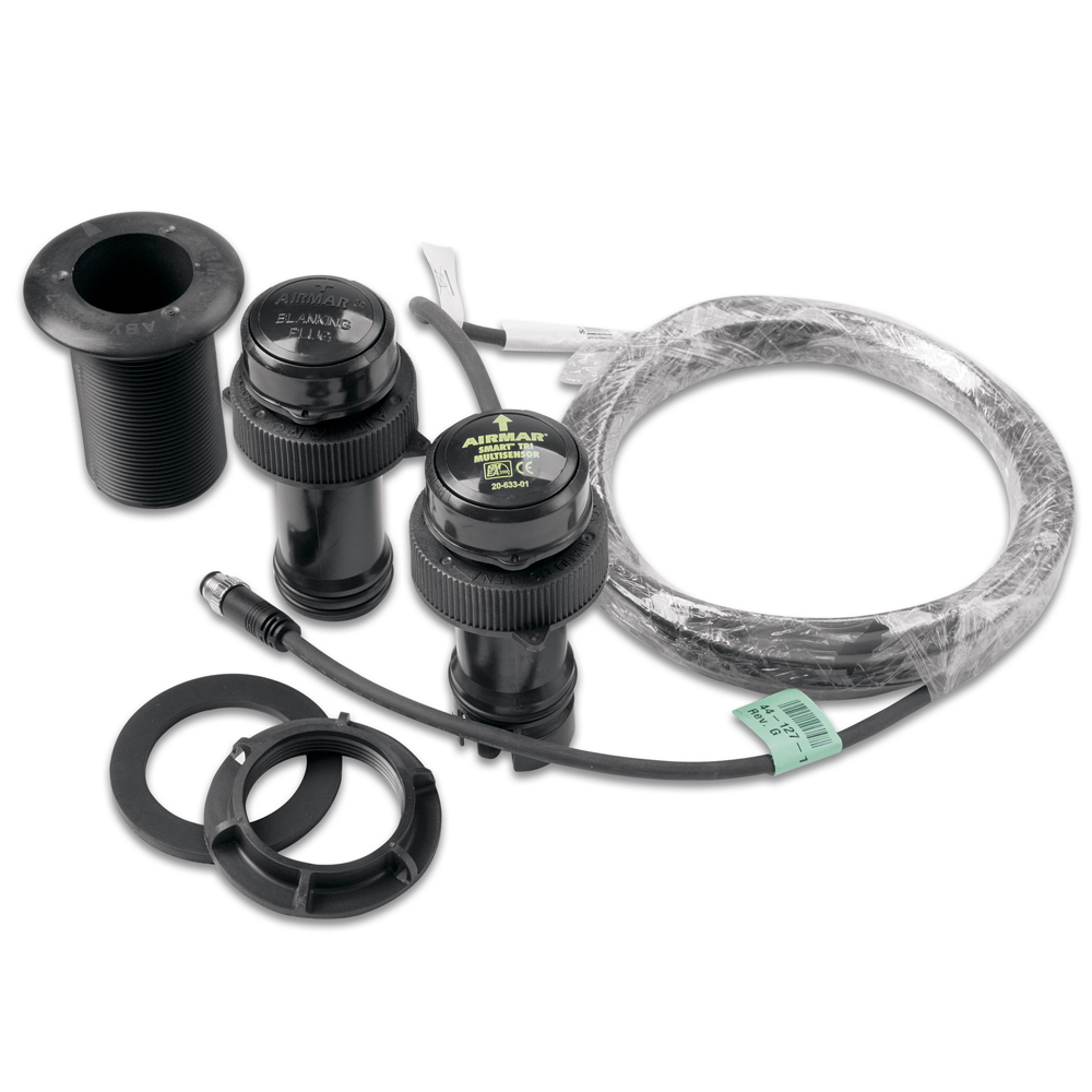 Marine electronic transducer parts and cables set