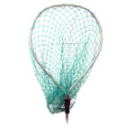 Green fishing net with handle