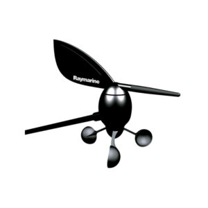 Raymarine wind vane anemometer for marine use.