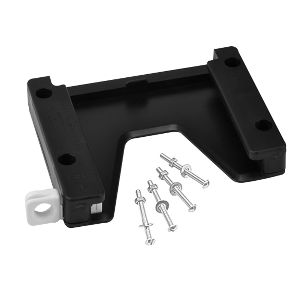 Black TV mount bracket with screws included