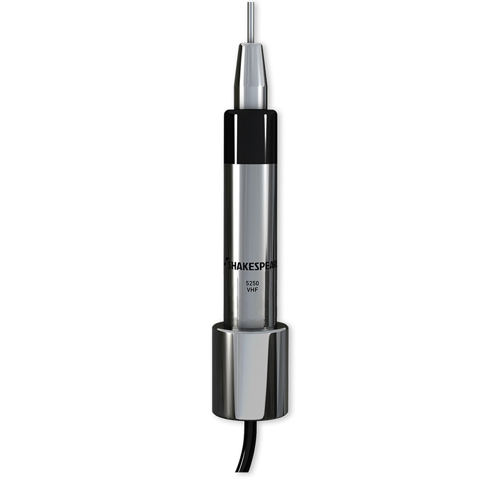 Shakespeare 5250 VHF marine antenna.