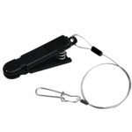 Fishing release clip with wire leader