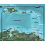 Map of Caribbean islands and surrounding countries.