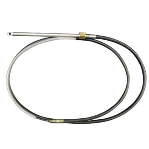 Flexible cable speedometer sensor with connector