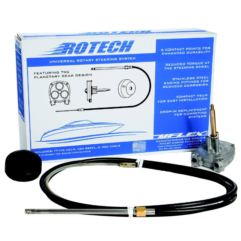Rotech rotary steering system kit for marine use.