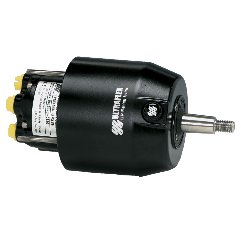 Ultraflex hydraulic pump UP28F for steering systems.
