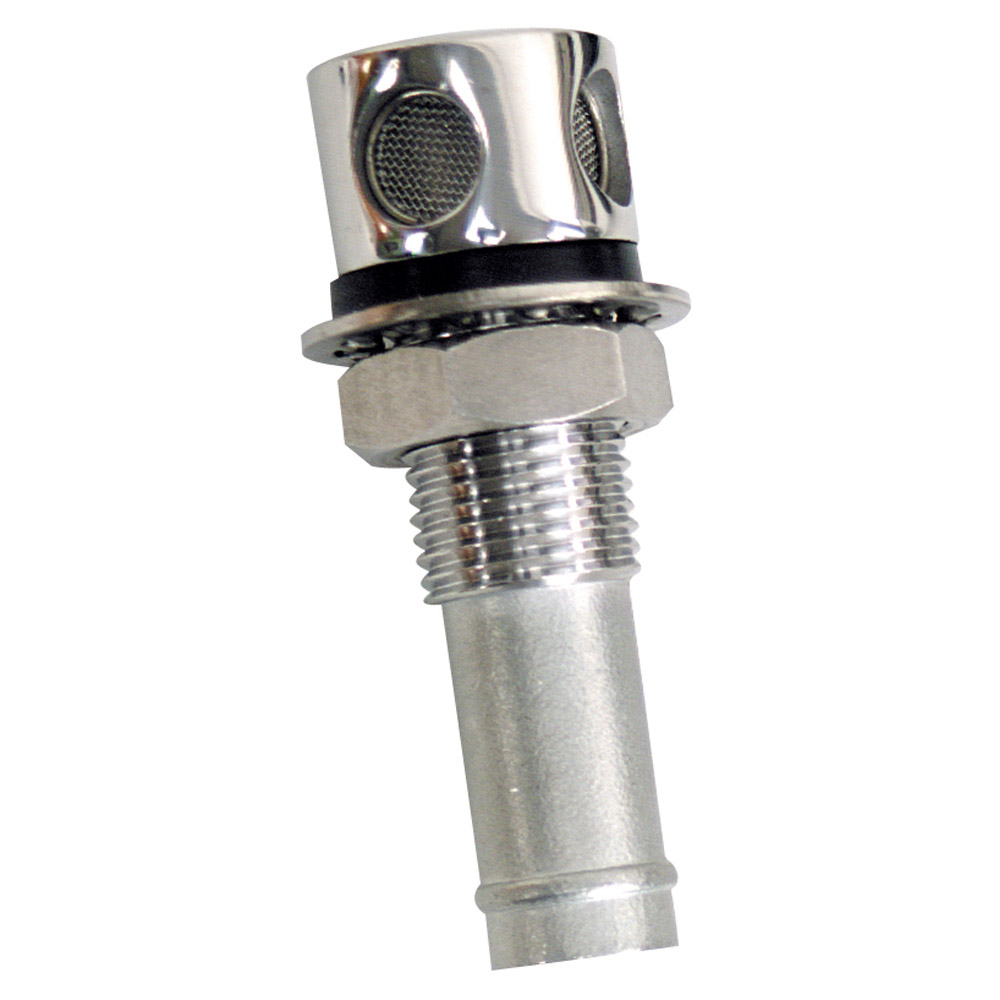 Chrome air intake fitting for engines