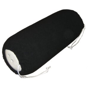 Black dust cover for telescope tube protection.