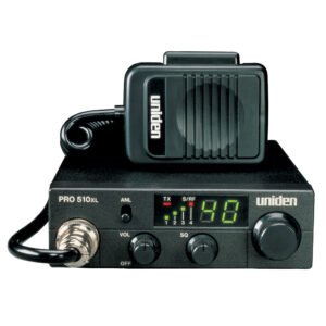 Uniden PRO 510XL CB radio with microphone