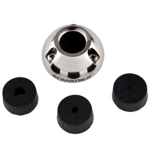 Scanstrut cable seal with rubber grommets.