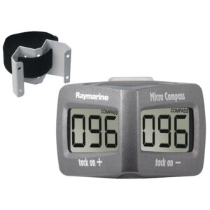 Raymarine micro compass with mounting bracket.
