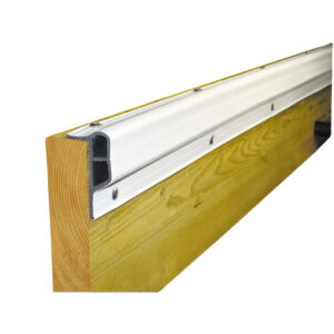 Dock bumper with white protective cover.