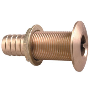 Bronze pipe connector with threaded design