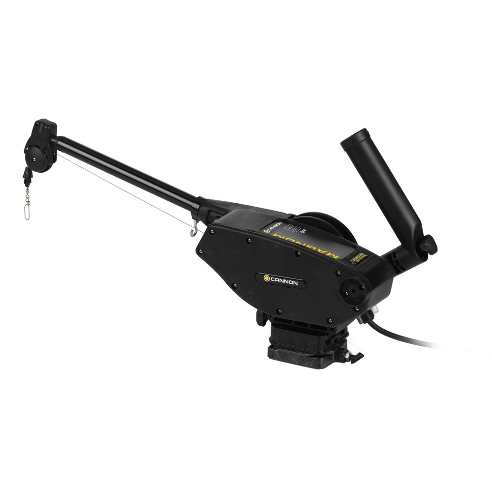 Cannon manual downrigger for fishing boats.