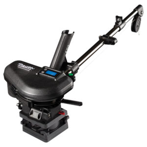 Electric fishing downrigger with digital display
