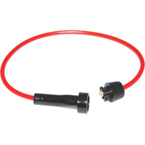 Red pressure washer hose adapter