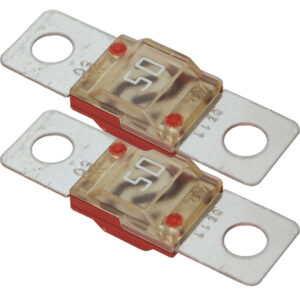50 amp automotive fuse set, two pieces