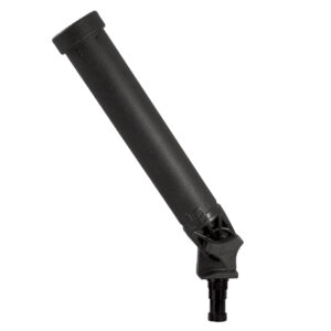 Black fishing rod holder, adjustable angle