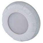 White round ceiling LED light fixture