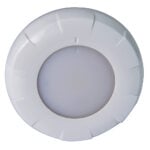 White round LED ceiling light fixture