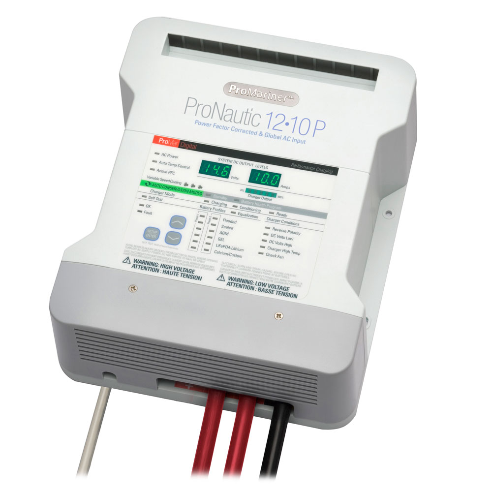 ProNautic 12:10P marine battery charger