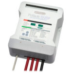 ProNautic battery charger with cable connections.