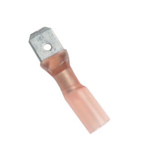 Pink heat shrink terminal connector