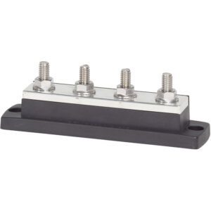 Four-terminal electrical connector block
