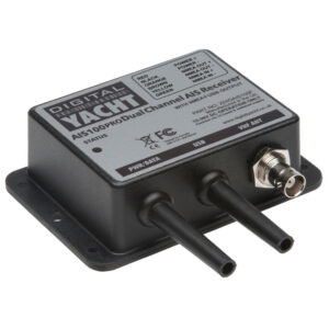 Digital Yacht AIS receiver device with connectors.