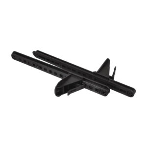 Black plastic folding book stand