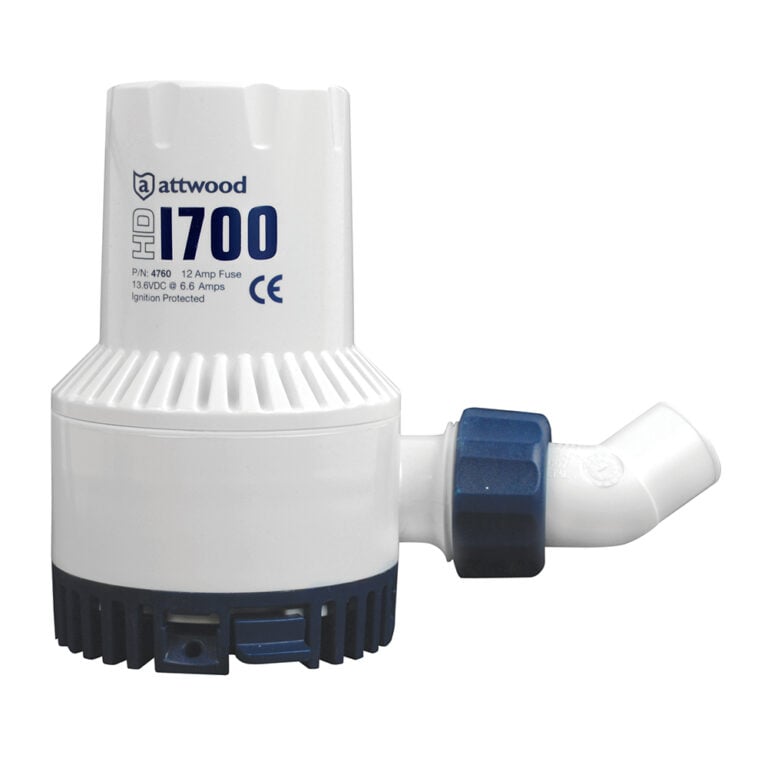 Attwood HD1700 marine bilge pump, ignition protected