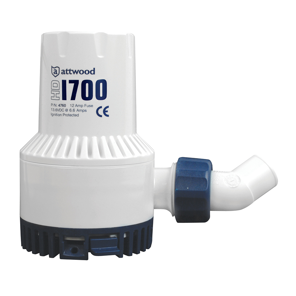 Attwood HD1700 marine bilge pump, ignition protected