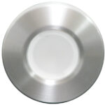 Stainless steel recessed light fixture