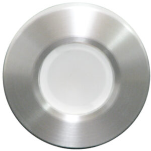 Stainless steel recessed lighting trim ring