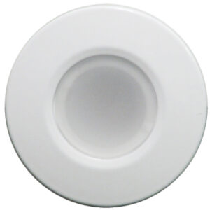 White ceiling light fixture top view