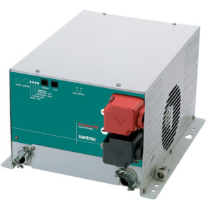 Xantrex inverter charger with power connectors.