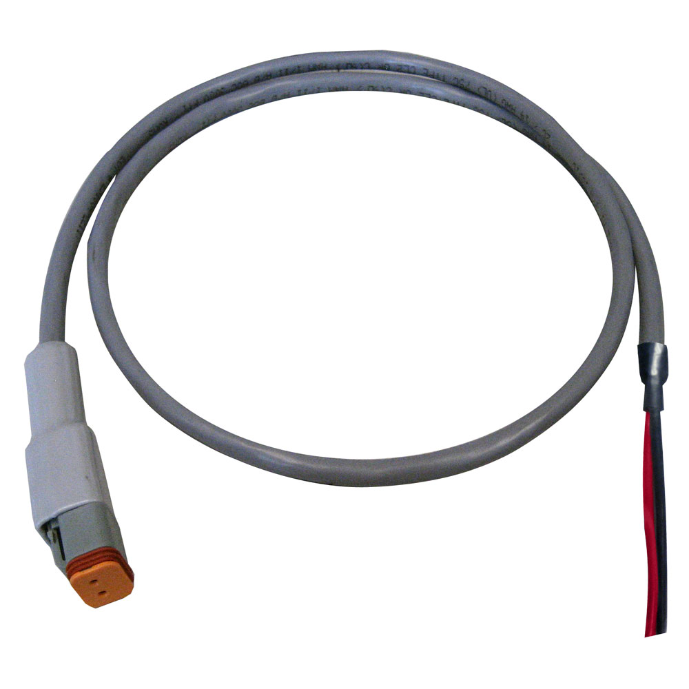 Gray electrical cable with connector and wires